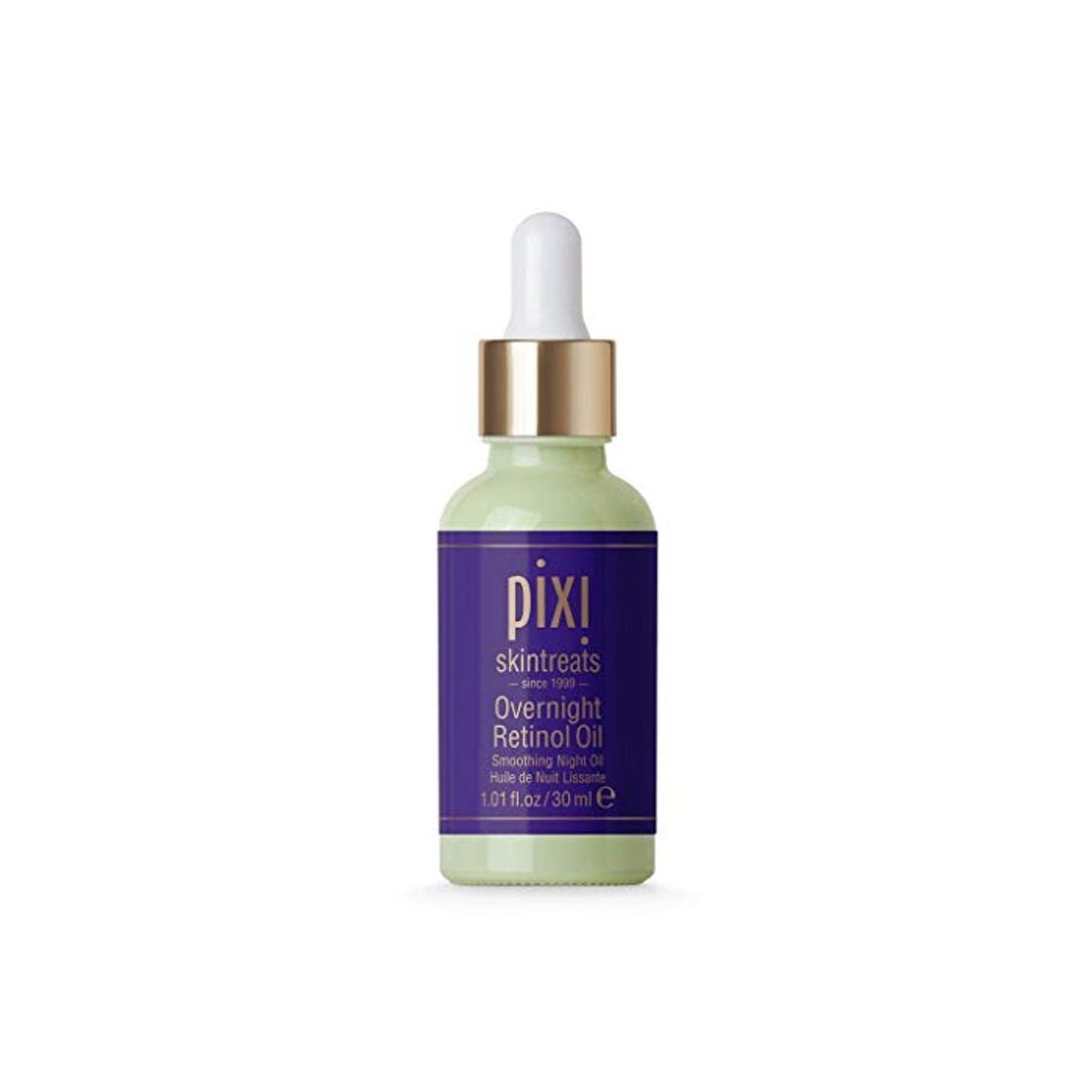 Producto Aceite de retinol PIXI durante la noche