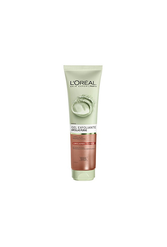 Beauty L'Oréal Paris Gel Limpiador Exfoliante Arcillas Puras Roja