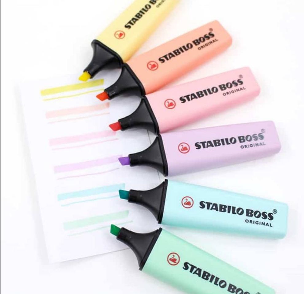 Social Marcador STABILO BOSS Original Pastel