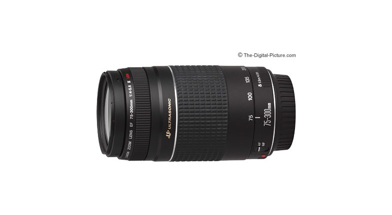 Producto Canon Objetiva EF 75-300mm f/4-5.6 III USM