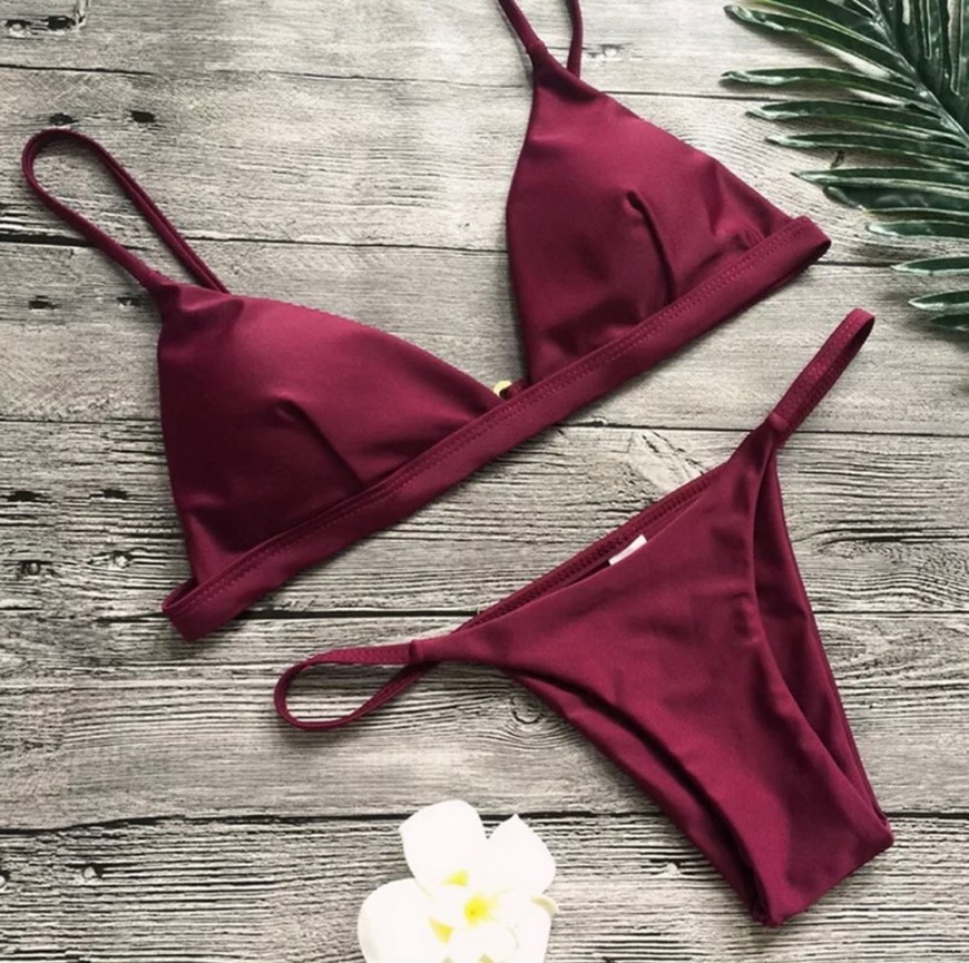 Fashion Bikini bordô | 4.60