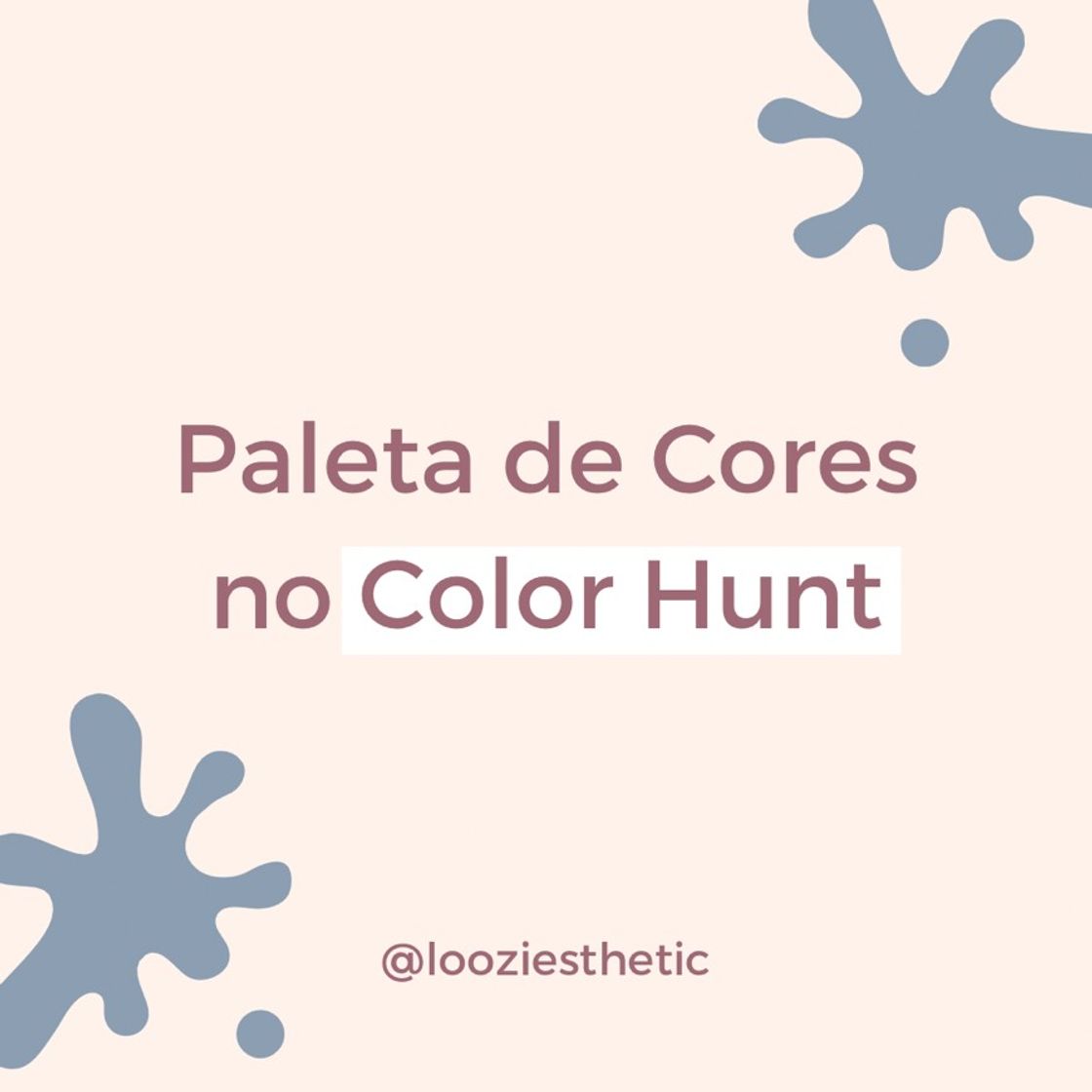 Moda Paleta de Cores no Color Hunt