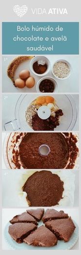 bolo de chocolate e avelã 