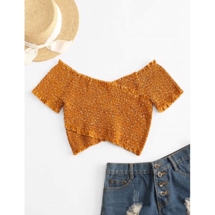 Moda Top laranja 