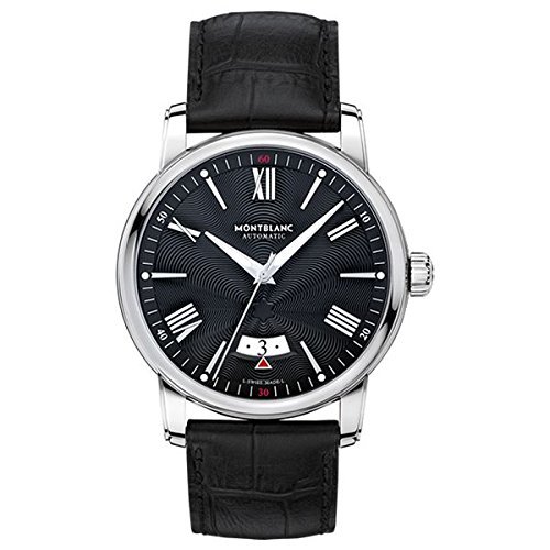 Lugares Montblanc Watches Reloj Analógico para Hombre de Automático con Correa en Cuero