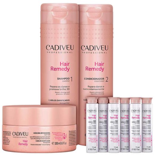 Kit Cadiveu Professional Hair Remedy Full ( 4 Produtos)