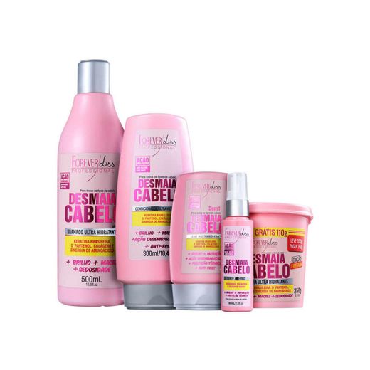 KIT DESMAIA CABELO COMPLETO FOREVER LISS