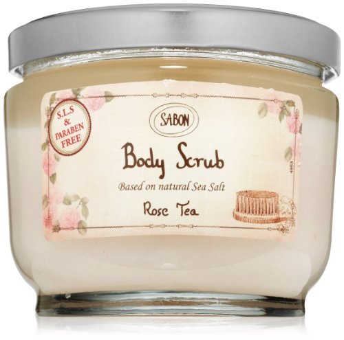 Social SABON Savon Body Scrub Rose Tea 600 g
