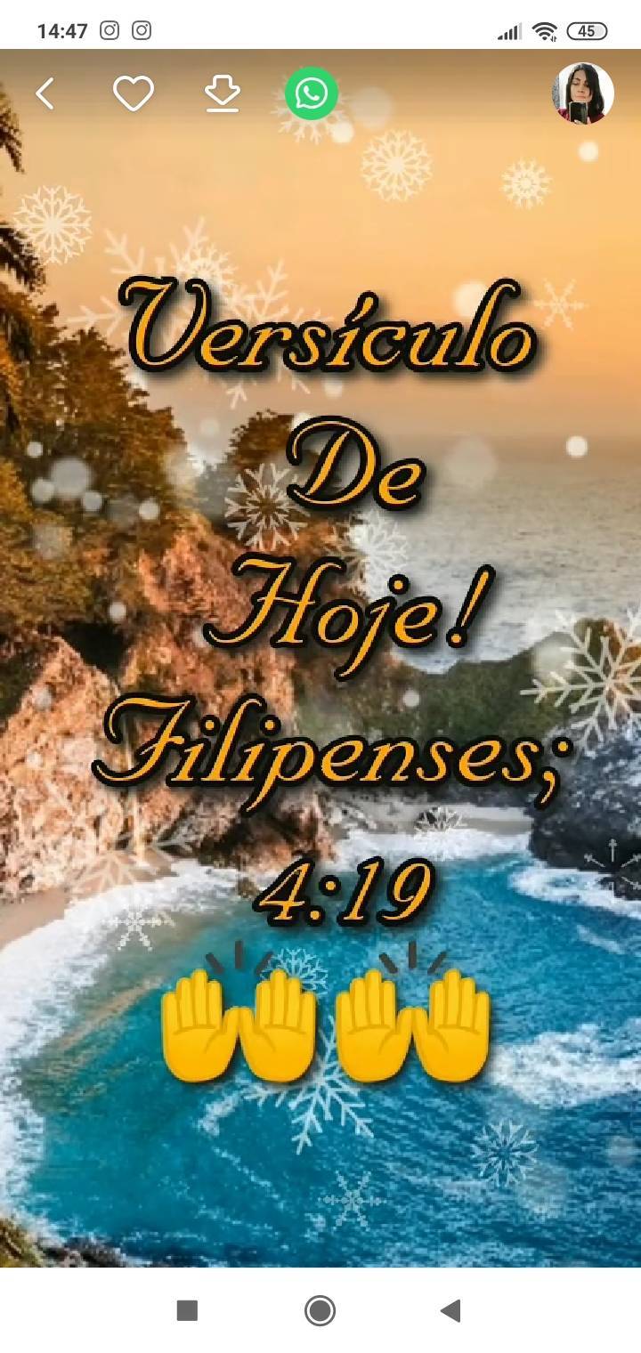 Status top de Versículo Da Bíblia com louvor🙌