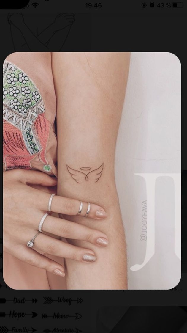 Moda Tatuaje minimalista 