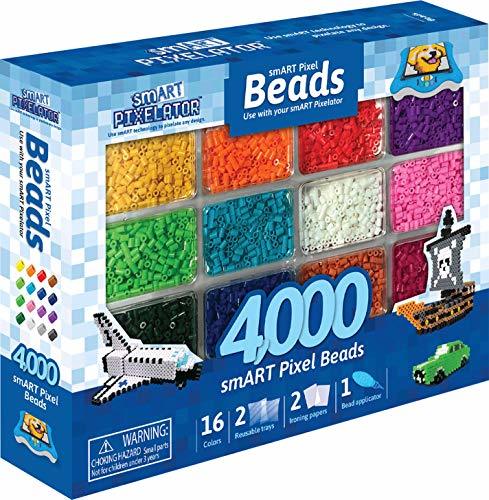 Product Smart Pixelator - Beads, Respuesto de 4000 Pieazas, para Niños y Niñas