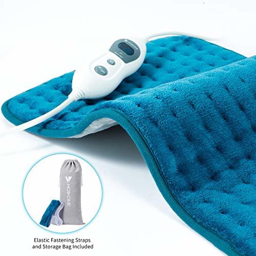 Social Hosome Almohadilla Térmica Eléctrica para Espalda Hombro Cuello Vertebra Cervical, 6 Calentamiento
