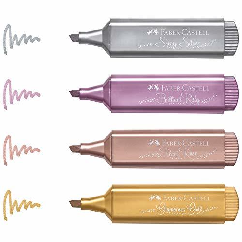 Social Faber-Castell 154640 46 Metallic - Rotuladores fluorescentes