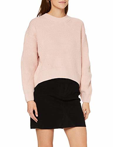 New Look Damen Pullover Op Fashioned, Rosa