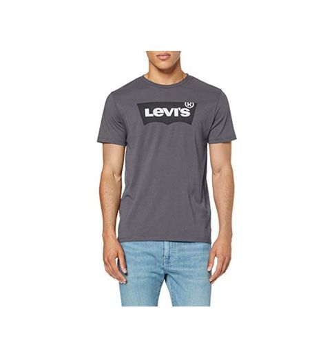 Levi's Housemark Graphic tee Camiseta, Negro
