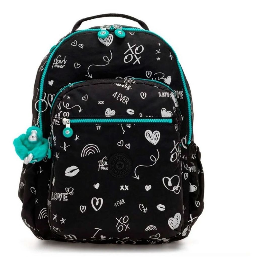 Social Novo
Mochila Kipling Seoul Go Preta Girl Doodle