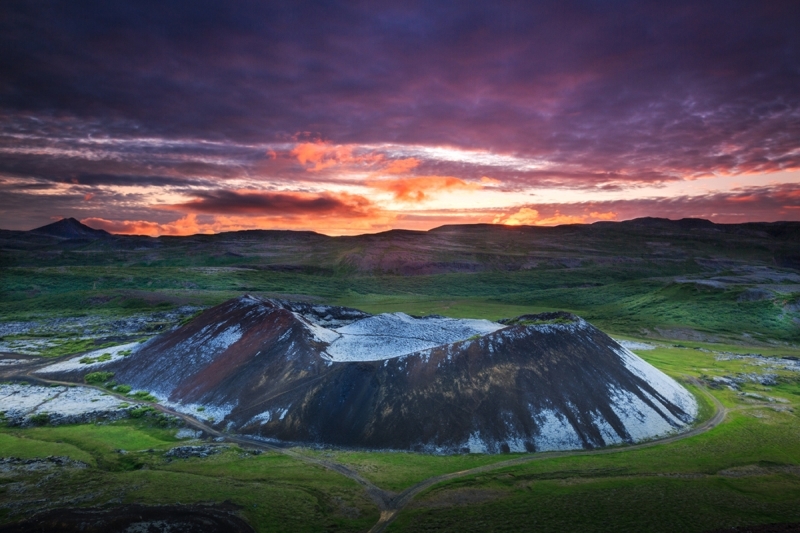 Lugares Grábrók Volcano