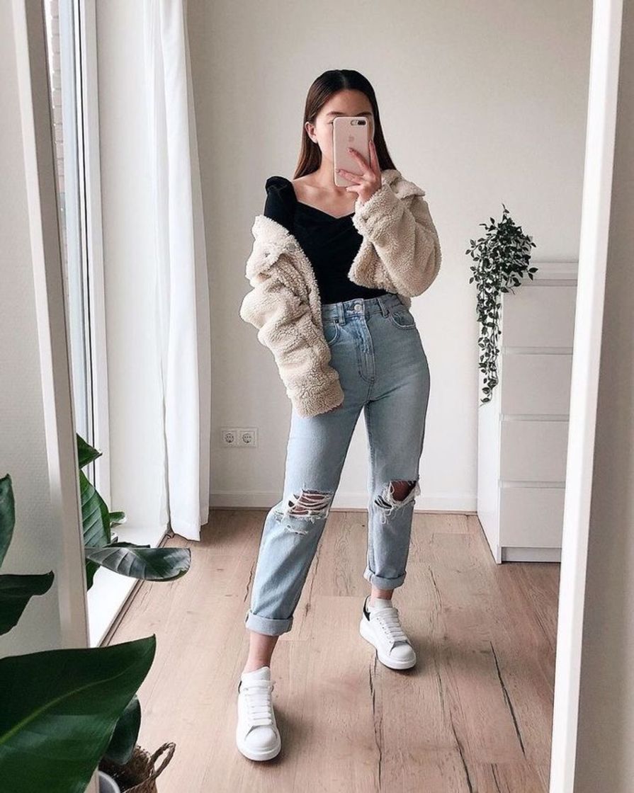 Social roupa estilosa e casual