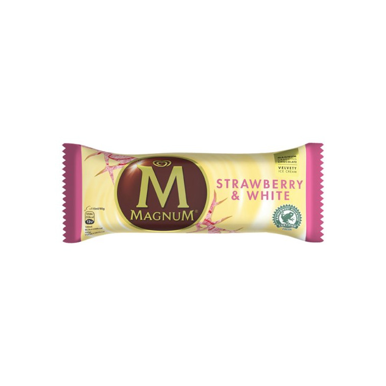 Product Magnum Strawberry & White 