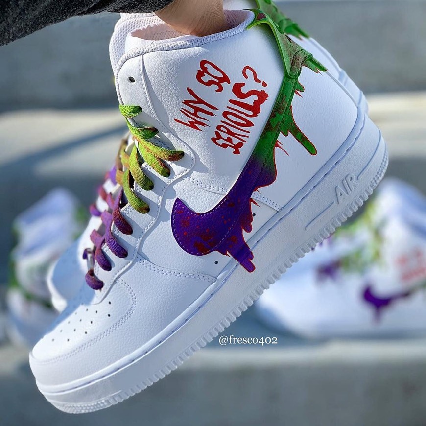 Product THE JOKER CUSTOM SHOES