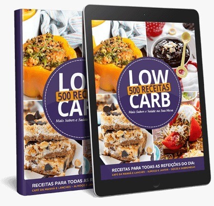 Book 500 receitas LOW CARB