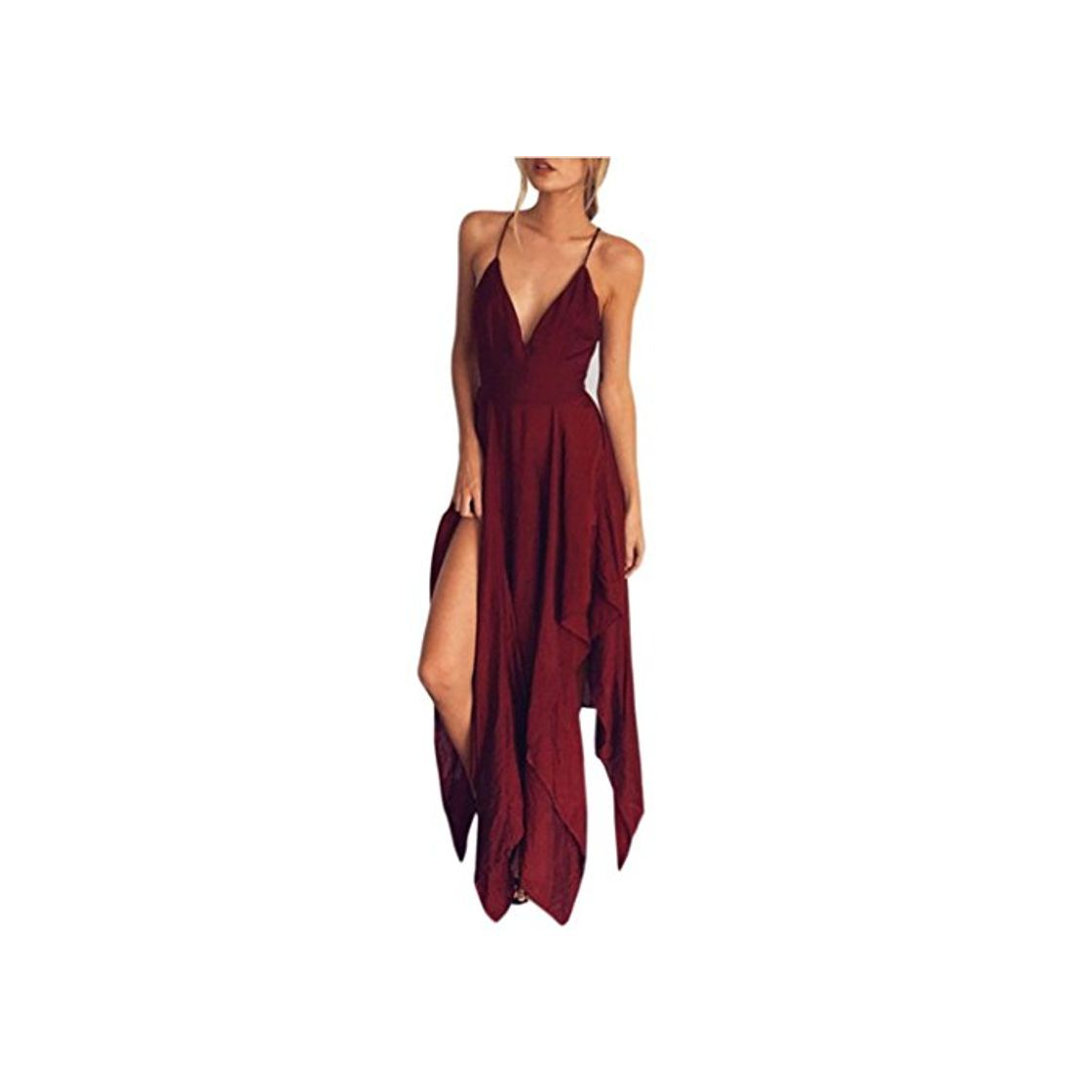 Social Overdose 2018 Summer Women Boho Long Evening Party Cocktail Empire Chiffon Casual