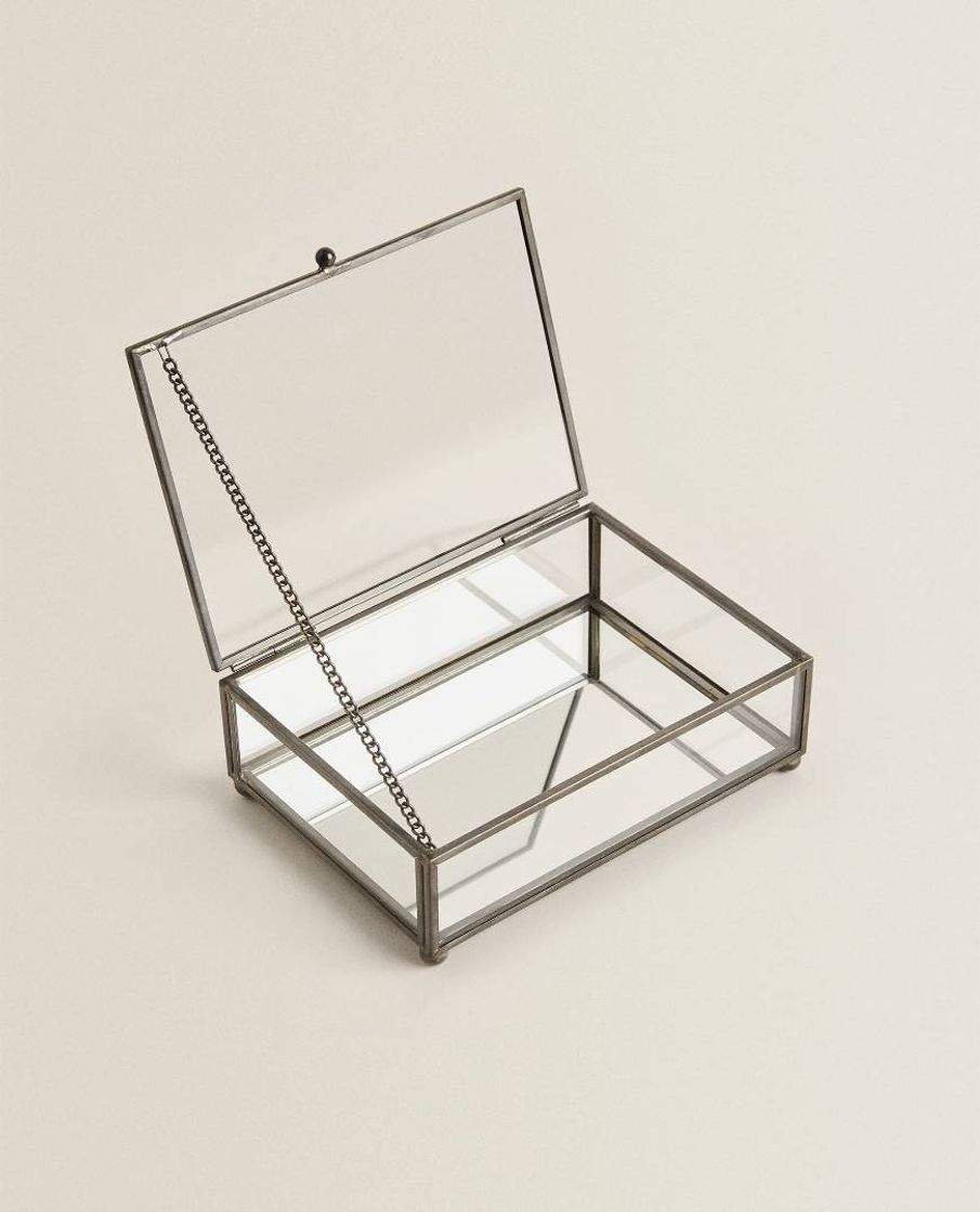 Fashion CAJA METAL Y CRISTAL 