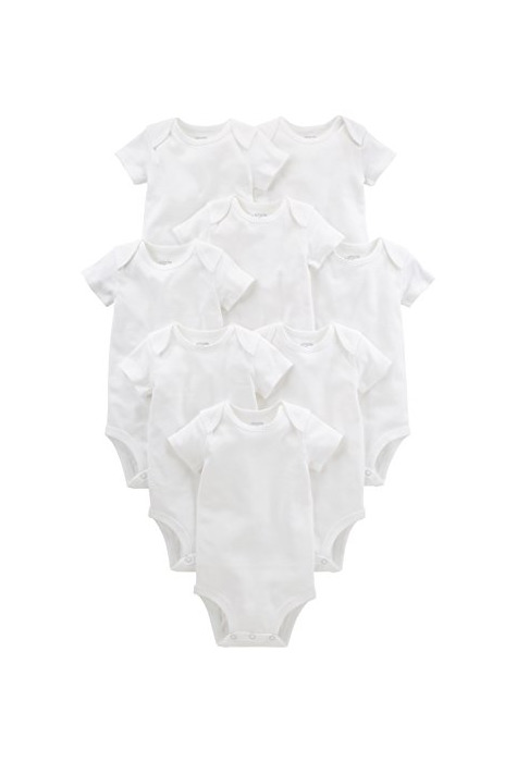 Social Simple Joys by Carter's Baby paquete de 8 body de manga corta