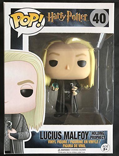 Funko Lucius Malfoy holding prophecy orb