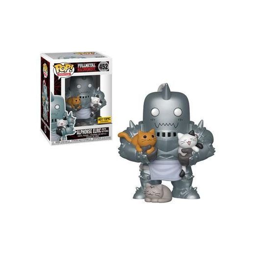 Funko Alphonse Elric with kittens