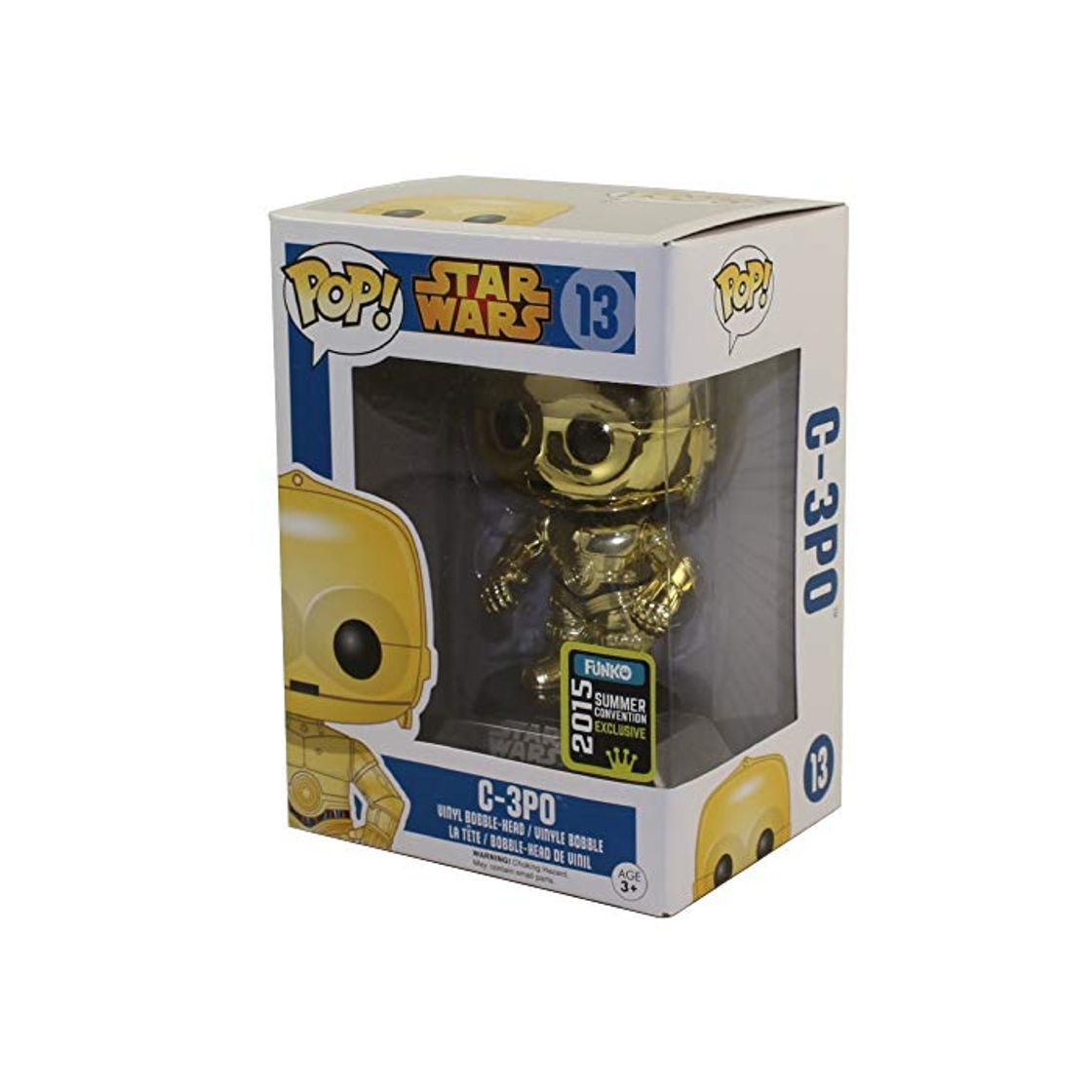 Juego Funko - Figura de vinil Star Wars  C-3PO Oro