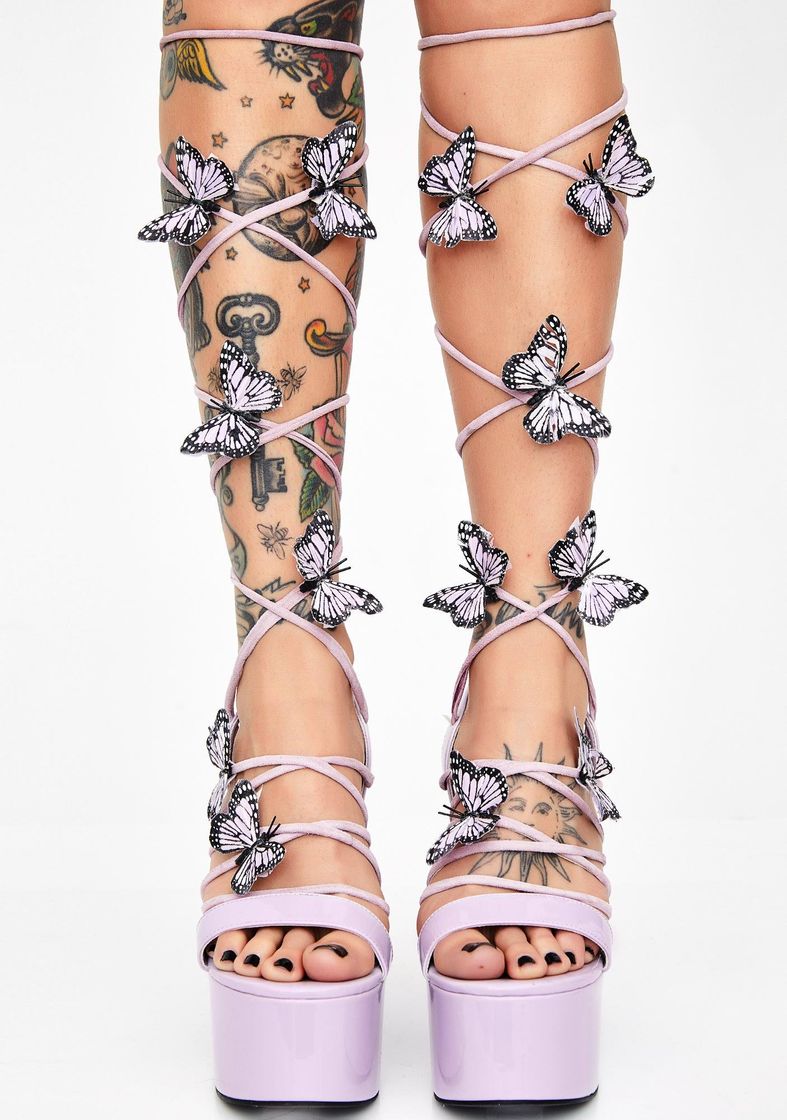 Social Sugar Thrillz Pixie Queen Lace Up Heels
