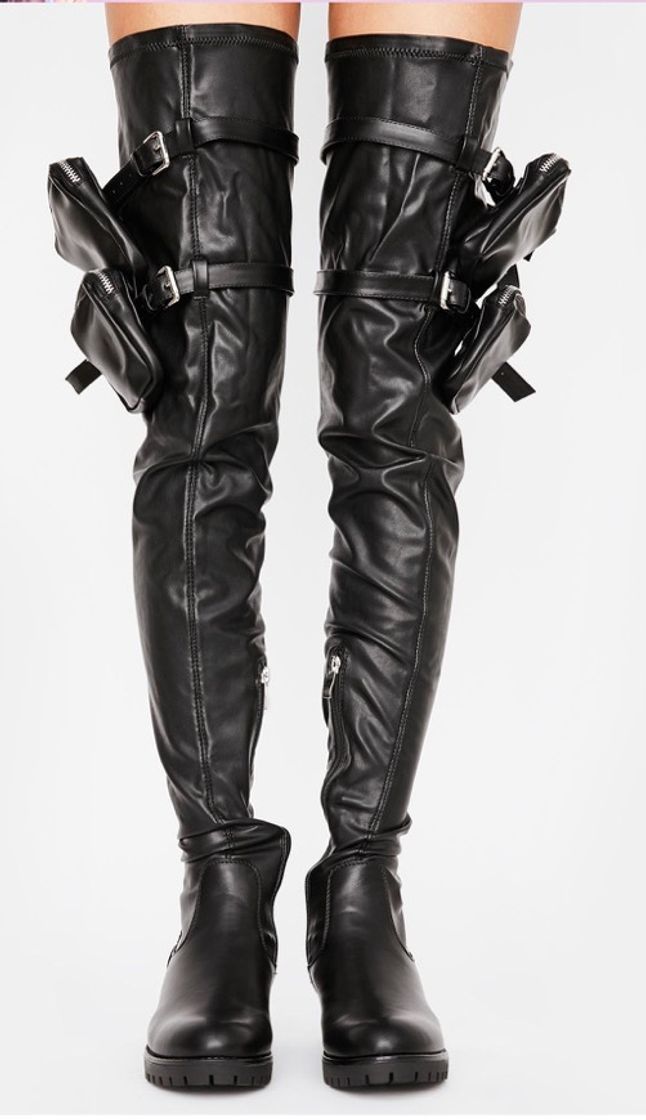 Social AZALEA WANG Moving On Thigh High Boots