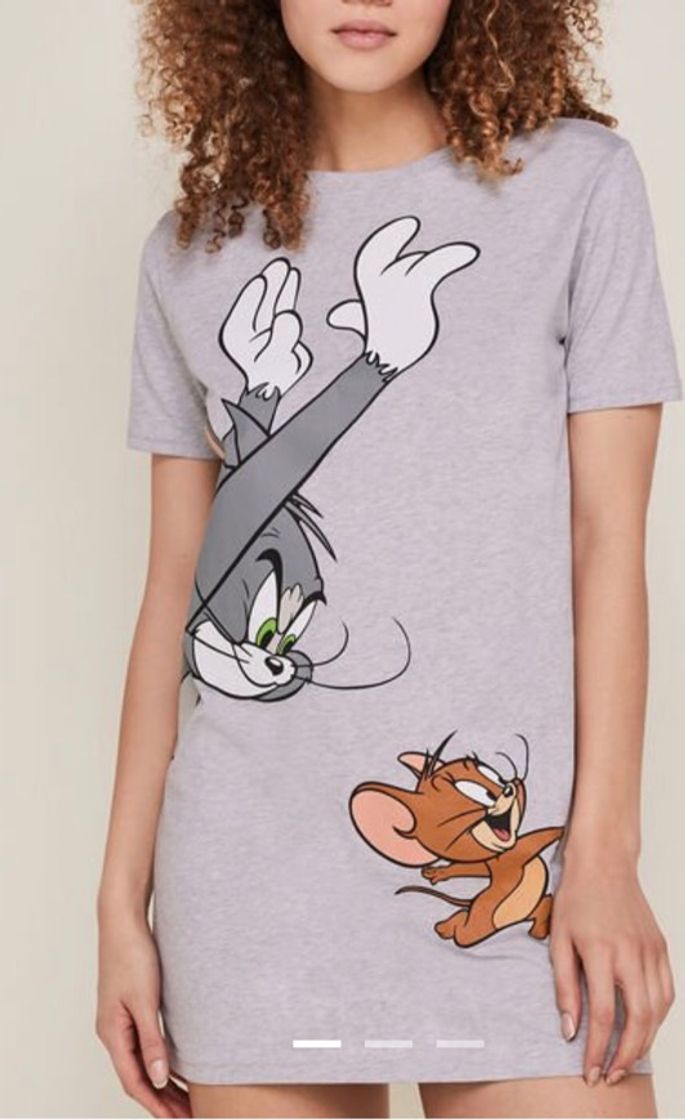 Social Túnica con estampado de Tom & Jerry 
