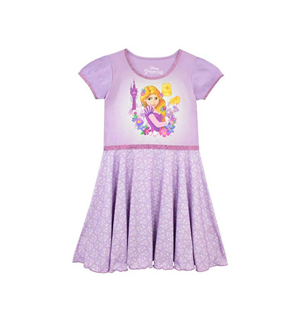 Fashion Disney Camisón para niñas Rapunzel Púrpura 6