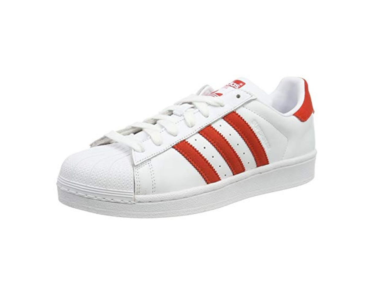 Moda adidas Superstar, Zapatillas de Gimnasia para Hombre, Blanco