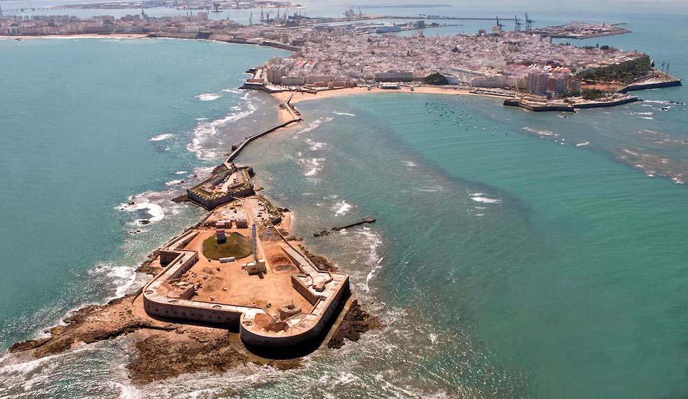 Place Castillo San Sebastian Cádiz