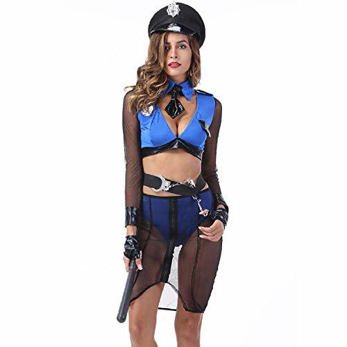 Place Women's Lingerie Sets Women's Garters & Suspenders Sexy Police Costume Women Halloween