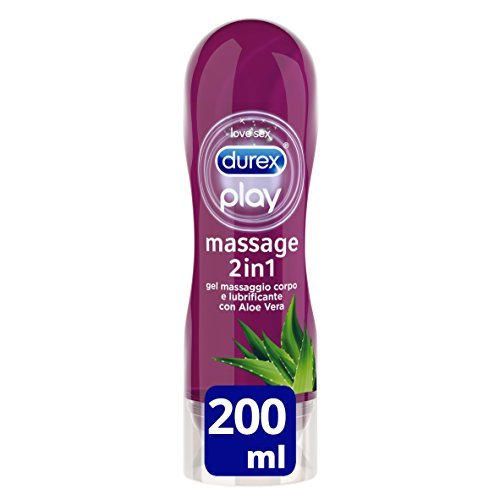 Durex Massage 2 In 1 Aloe Vera 200 Ml 1 Unidad 200