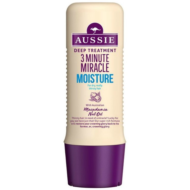 Fashion Aussie 3 Minute Miracle Moist deep hair conditioner