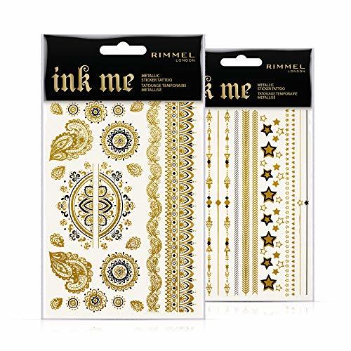 Social Set de Stickers tatuaje temporal, de Rimmel London
