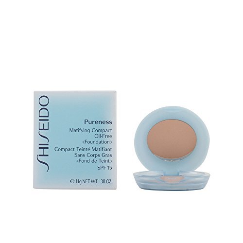 Product SHISEIDO PURENESS matifying compact #20-light beige 11 gr