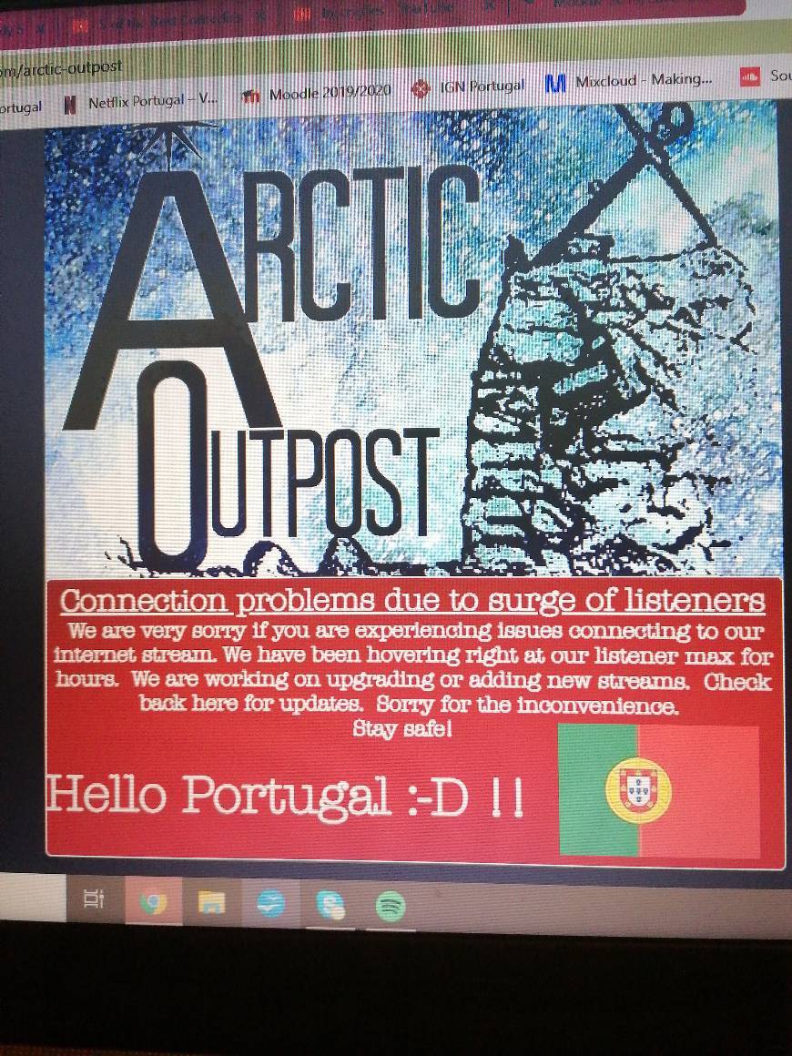 Canción Arctic Outpost Radio