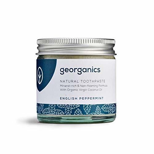 georganics Remineralizante Natural Aceite Coco Orgánico Pasta de dientes 60 ml