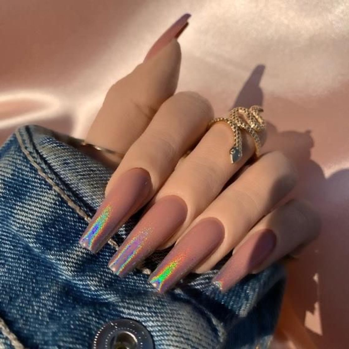 Fashion Unhas holográficas 