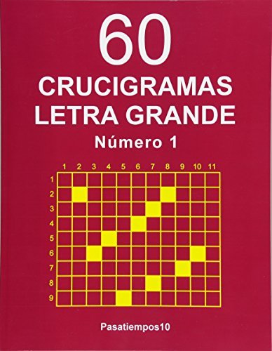 Lugar 60 Crucigramas Letra Grande - N. 1