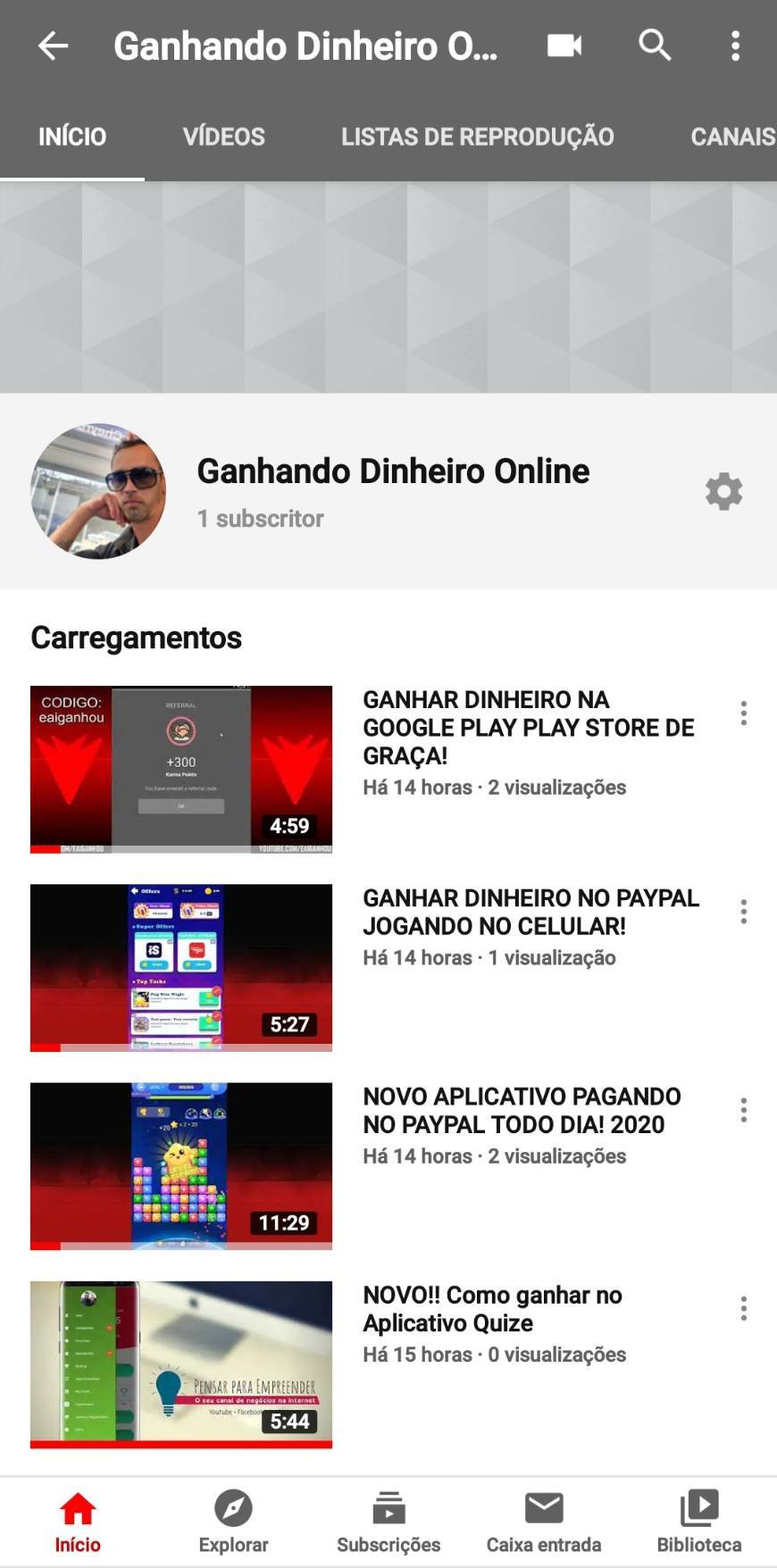 Moda Meu Canal Youtube