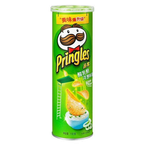 Place 品客（Pringles）薯片酸乳酪洋葱味110g（新老包装随机发货） Pringles Potato Chips, Yogurt, Onion Flavor 110g