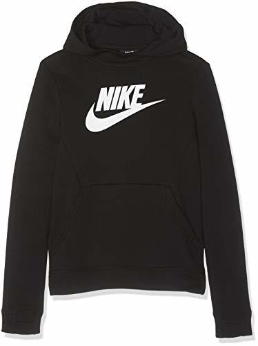 Social Nike Spring Club Fleece HBR Sudadera, Niños, Negro