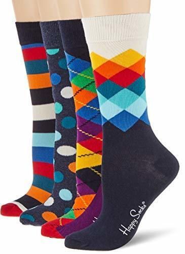 Happy Socks Mix Gift Box Calcetines, Multicolor
